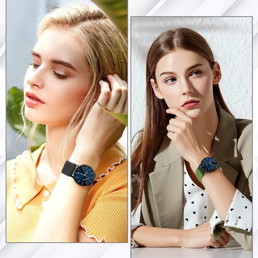 Coonoor Uhrenarmband 20mm Smartwatch-Armband Nylon Silikon Ersatzarmband Un günstig online kaufen