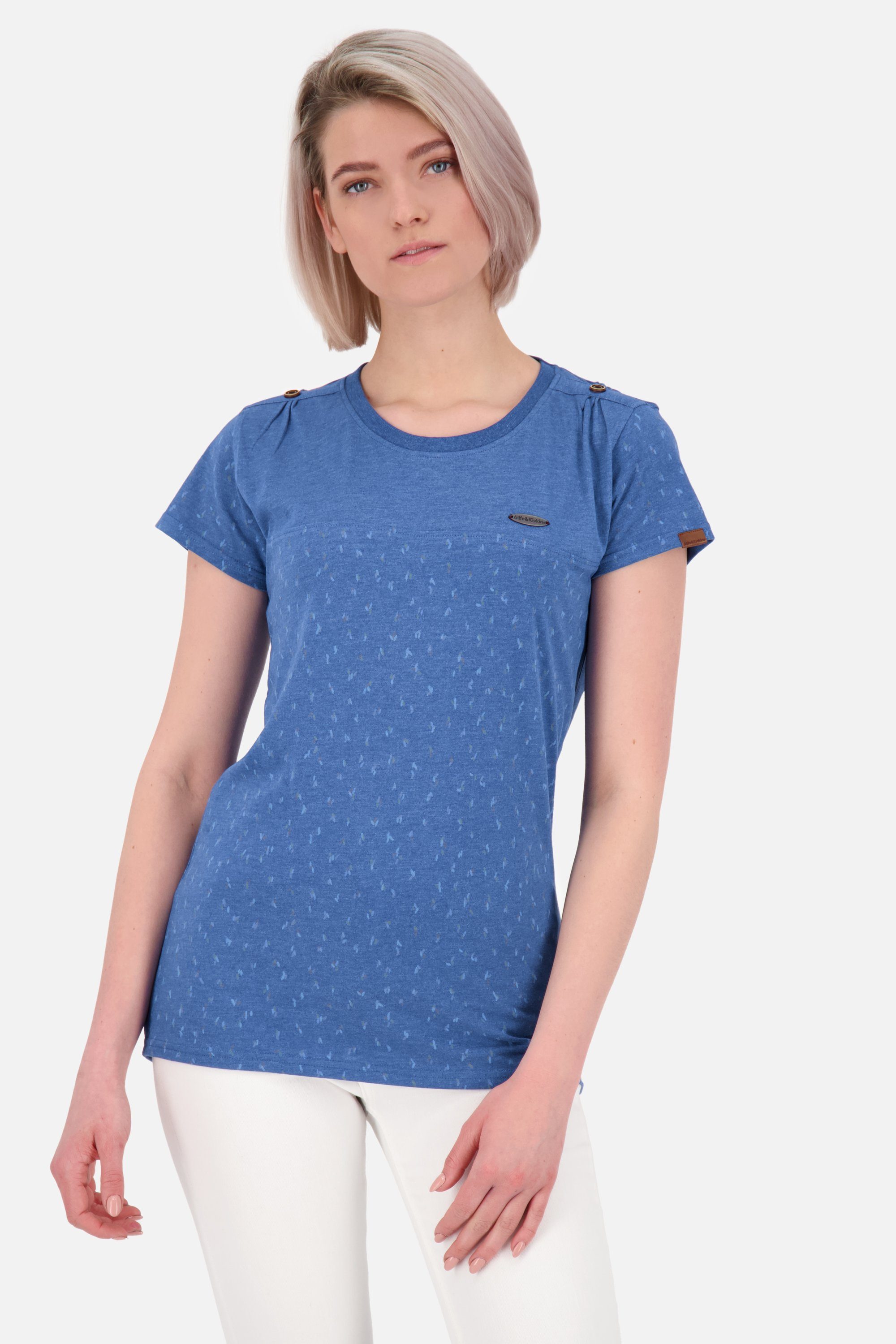 - Produktverkäufe Alife & Kickin Rundhalsshirt LioAK B Kurzarmshirt, Shirt Damen cobalt Shirt melange