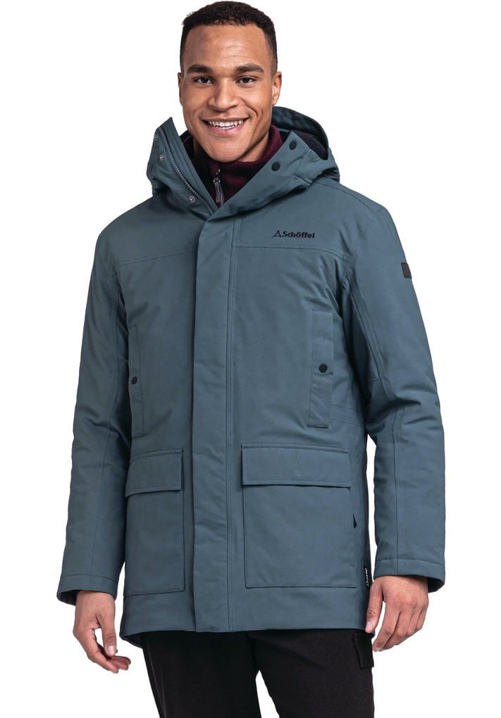 Schöffel Parka Rotterdam (wasserdicht) blau Herren