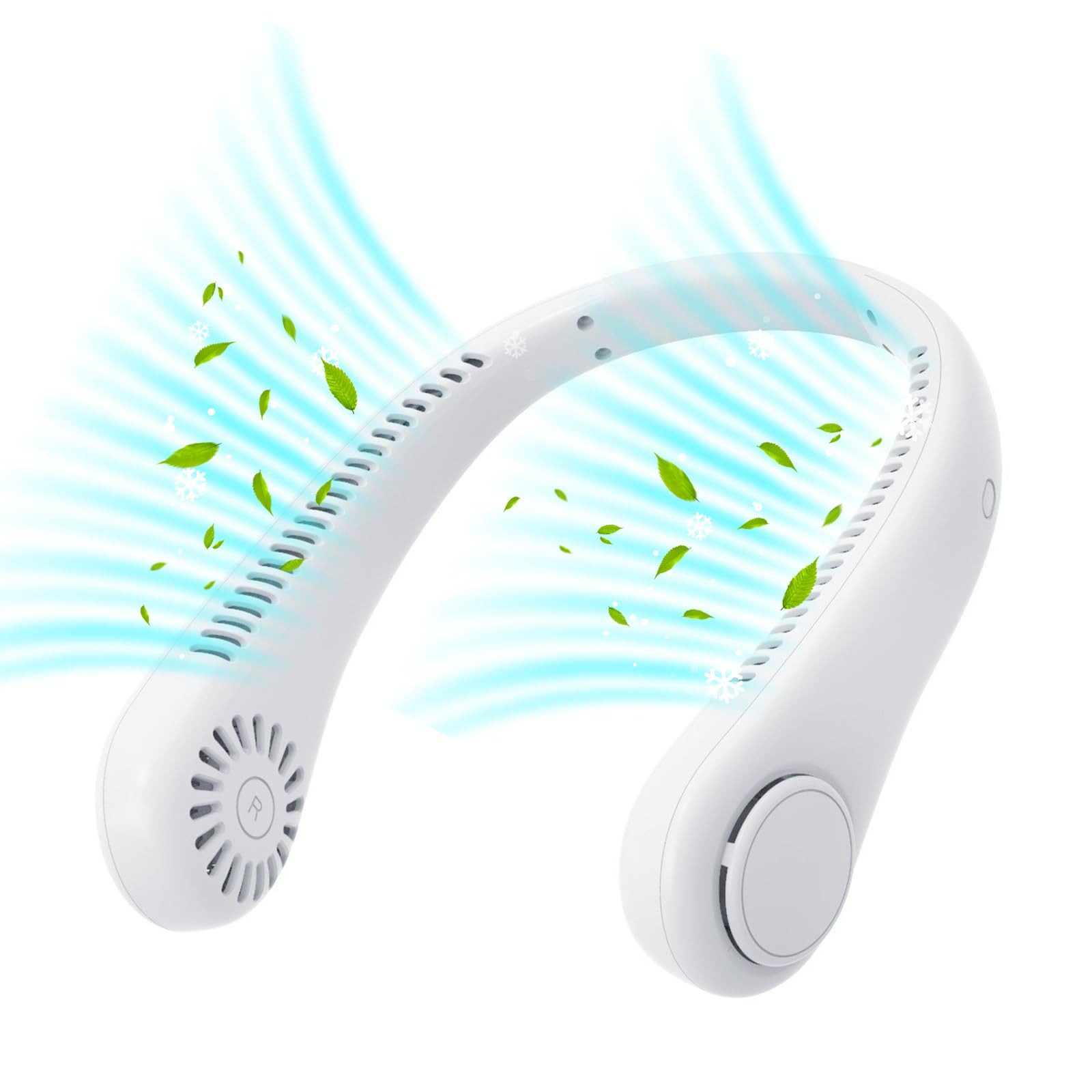 BlingBin Mini USB-Ventilator Tragbarer Nackenventilator Blattloser günstig online kaufen