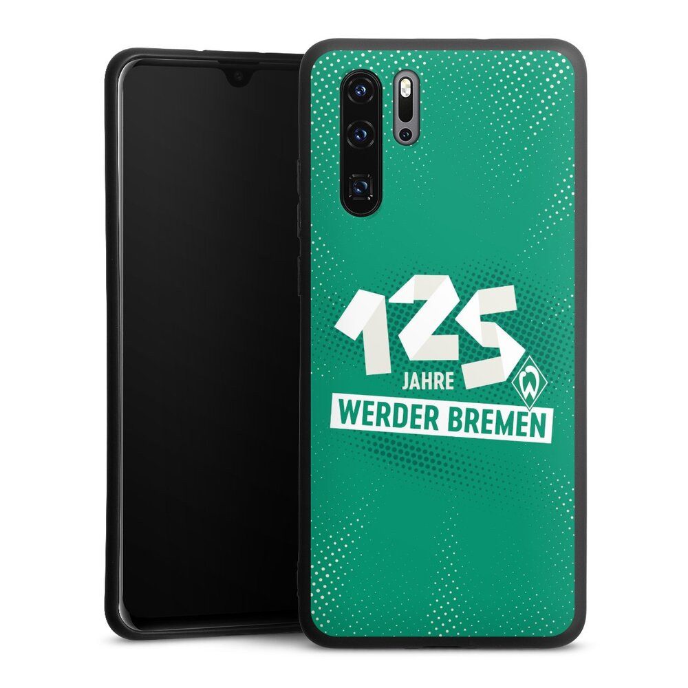 DeinDesign Handyhülle 125 Jahre Werder Bremen Offizielles Lizenzprodukt, Huawei P30 Pro Silikon Hülle Premium Case Handy Schutzhülle