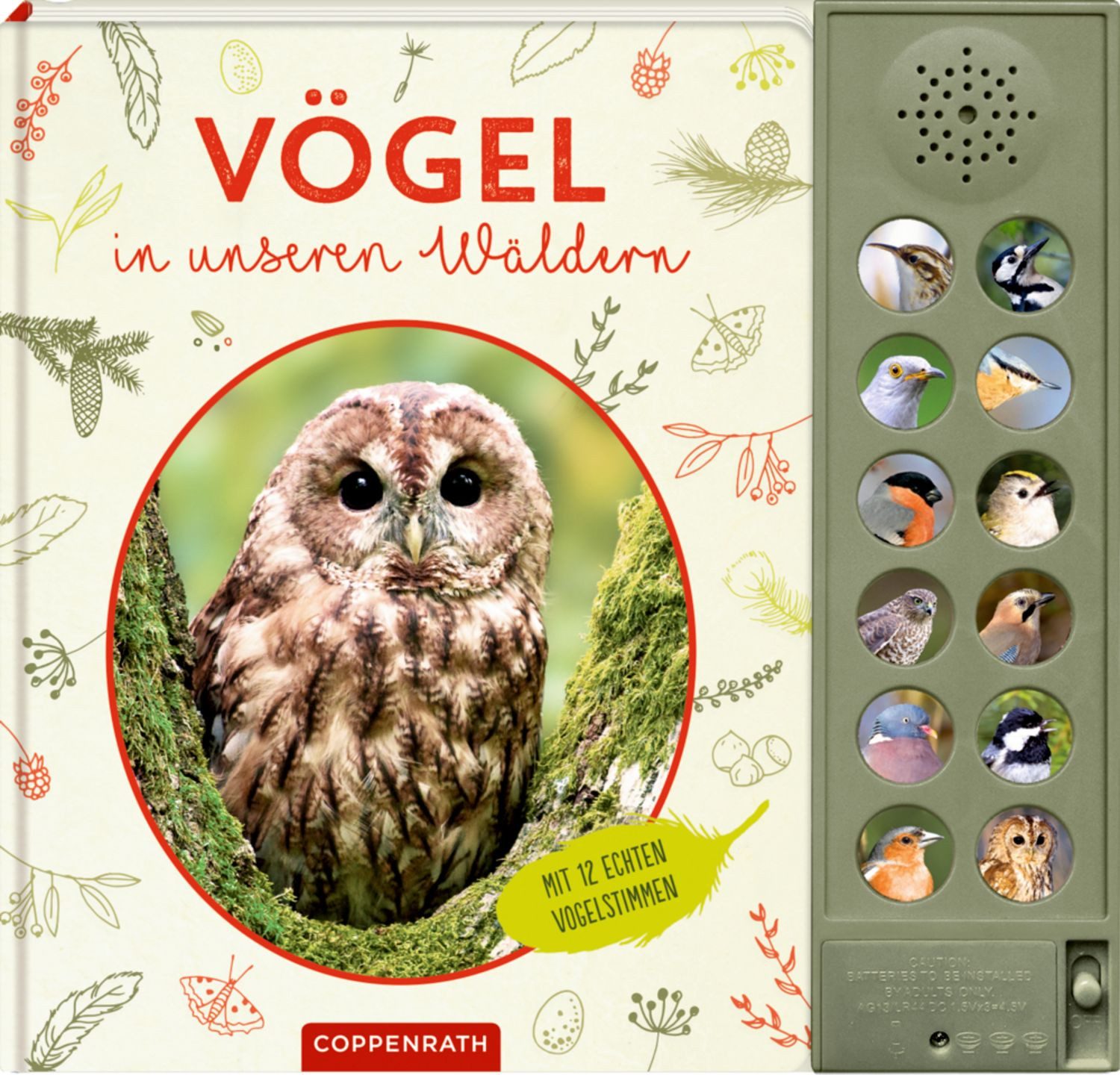 Vögel in unseren Wäldern - Nature Zoom (Soundbuch) / Holger Haag