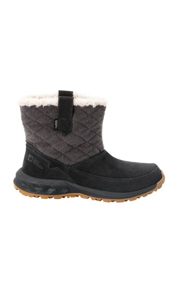 Jack Wolfskin Queenstown Texapore Boot (Veloursleder, wasserdicht) phantomgrau Damen Winterstiefel