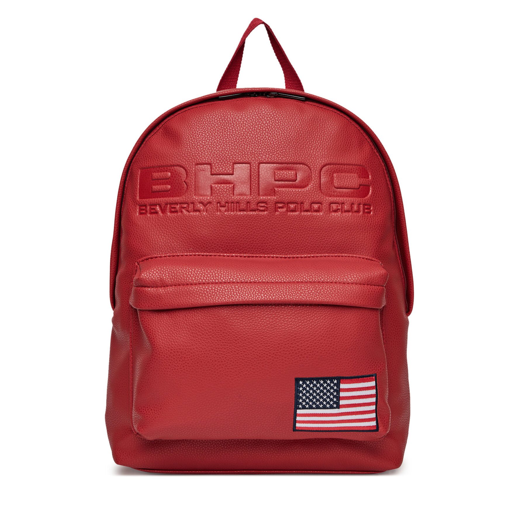 BEVERLY HILLS POLO CLUB Freizeitrucksack Beverly Hills Polo Club Herren-Rucksack Rot BHPC-H-001-08