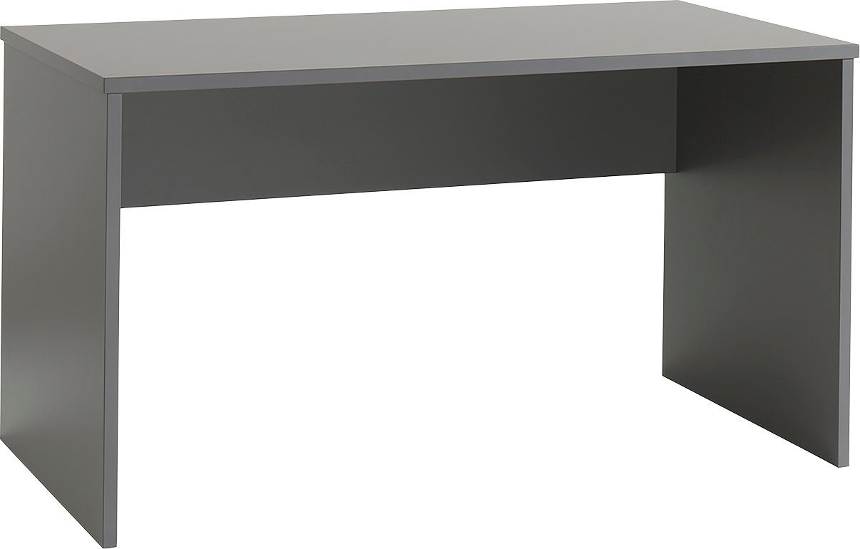 Vipack Kinderschreibtisch London mit pflegeleichter Melamin Oberfläche, stabil gebaut (B/H/T ca. 140x75x65cm, wahlweise 2 Farben), Jugendschreibtisch, Schreibtisch universell einsetzbar