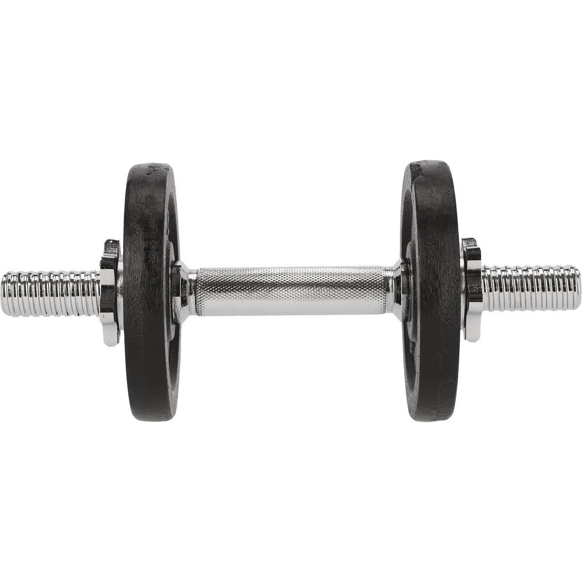 ENDURANCE Kurzhantel Dumbbell Set schwarz/grau 10kg - 1 Stück