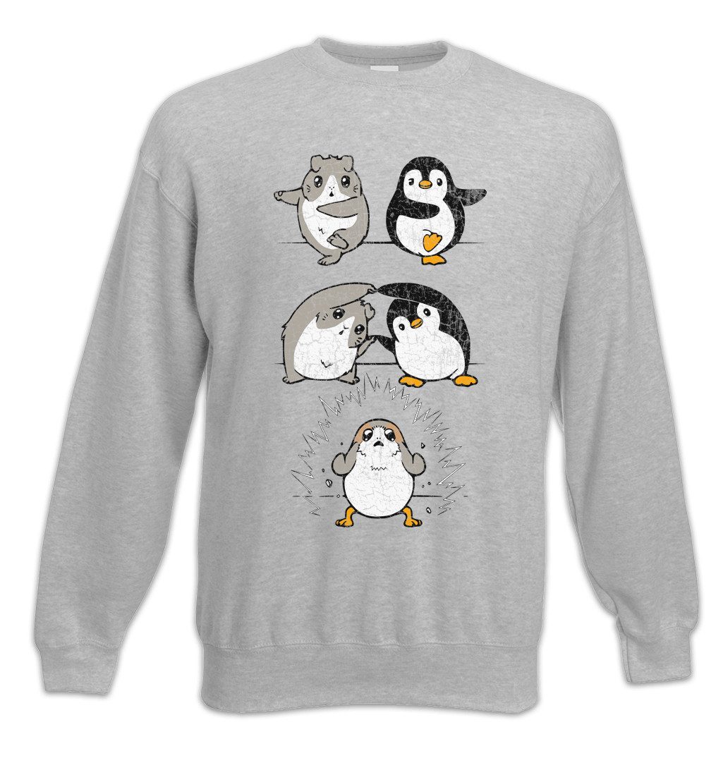 Urban Backwoods Sweatshirt Porg Fusion Sweatshirt Penguin Pinguin Hamster F günstig online kaufen