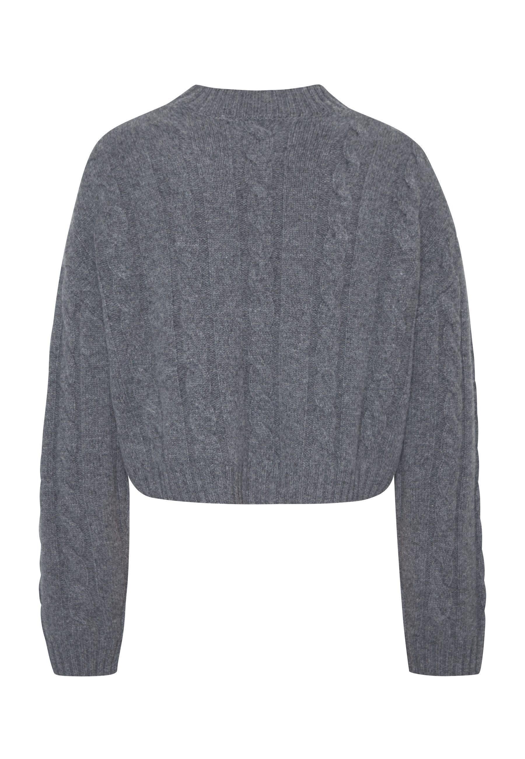 Style Republic Rollkragenpullover Merino- Kaschmir Gemisch OVERSIZED KURZER