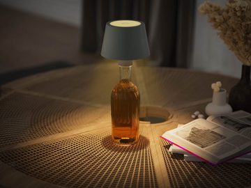 Northpoint Tischleuchte LED Akku Flaschenlampe Tischleuchte mit Touchsensor & Akku Dimmbar