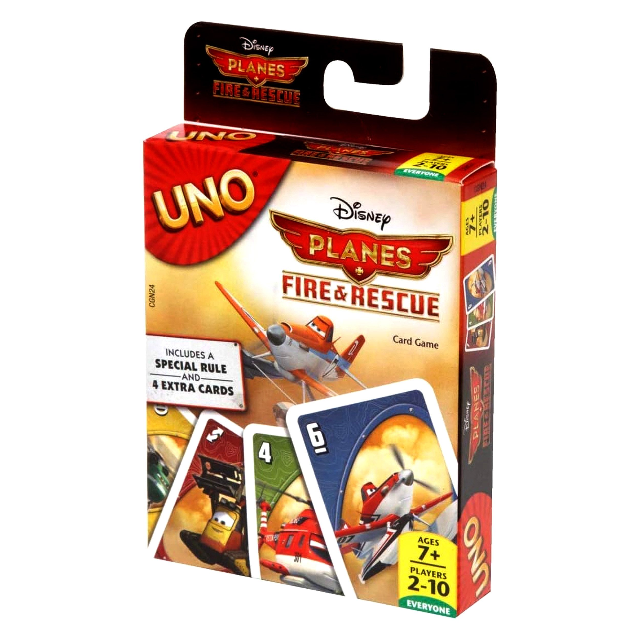 Mattel® Spiel UNO Kartenspiel Disney Planes 2 für 2-10 Spieler ab 7 J.