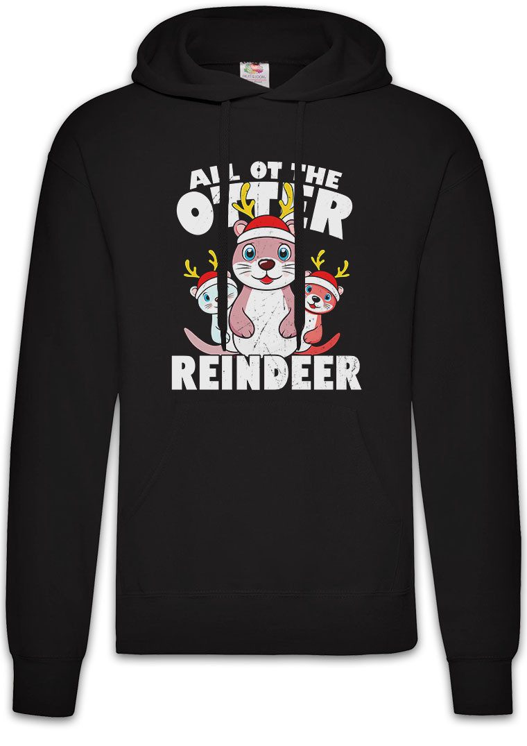 Hoodie All Of The Otter Reindeer Herren Hoodie Christmas X-Mas Weihnachten