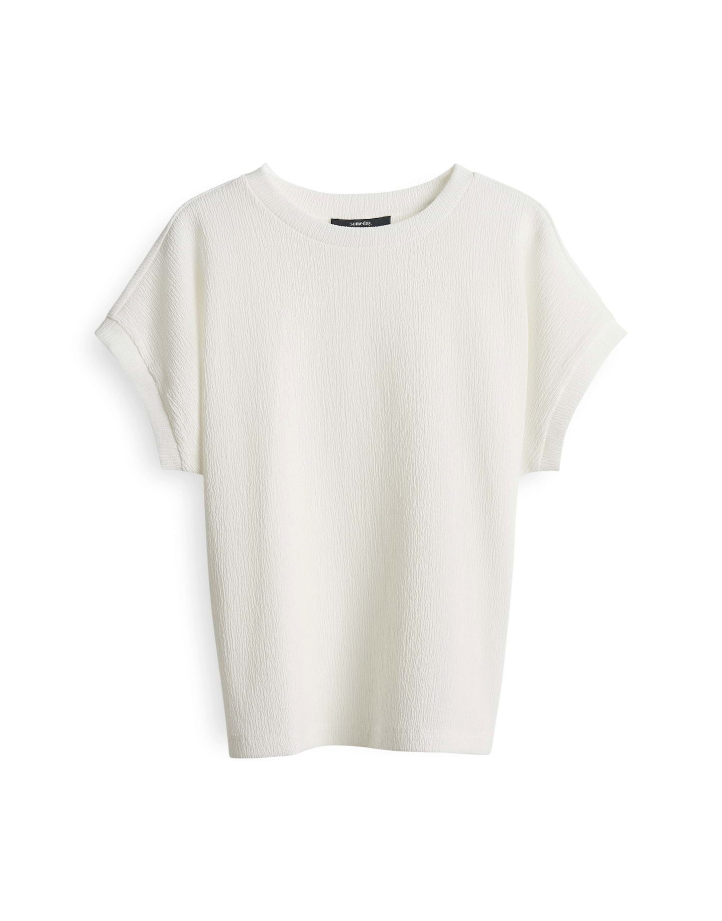 Kurzarmshirt KANITA aus strukturiertem Jersey