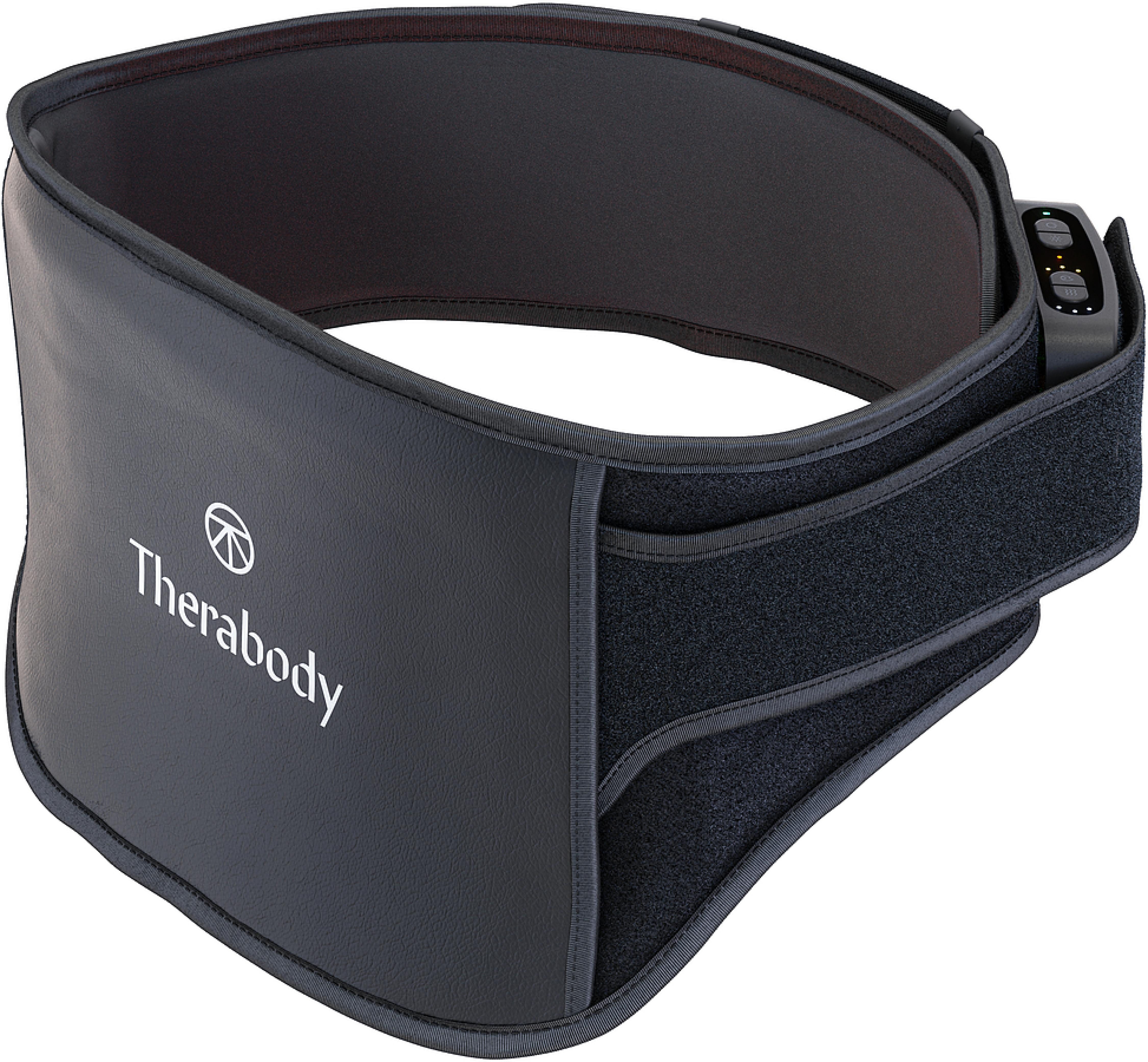 Therabody Rückenmassagegerät ThermBack LED-Therapie Rückenbandage mit Wärme, Infrarot, Vibration, für schnelle Linderung von Schmerzen im unteren Rücken
