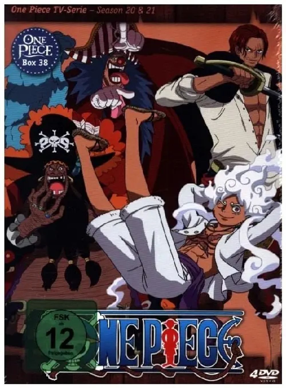 Crunchyroll DVD One Piece - TV-Serie - Box 38 (Episoden 1.076 - 1.100) [4 DVDs]