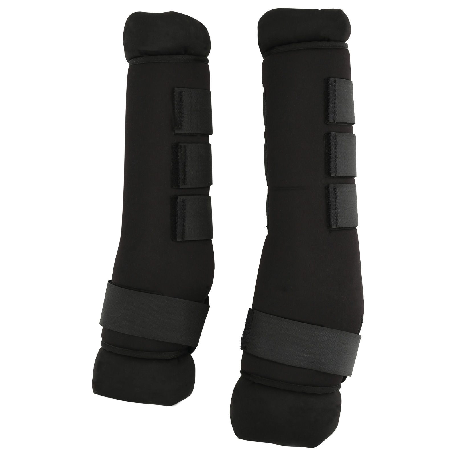 Horse Guard Transportgamaschen Stall- und Transportgamaschen für Pferde, 4er Set, schwarz