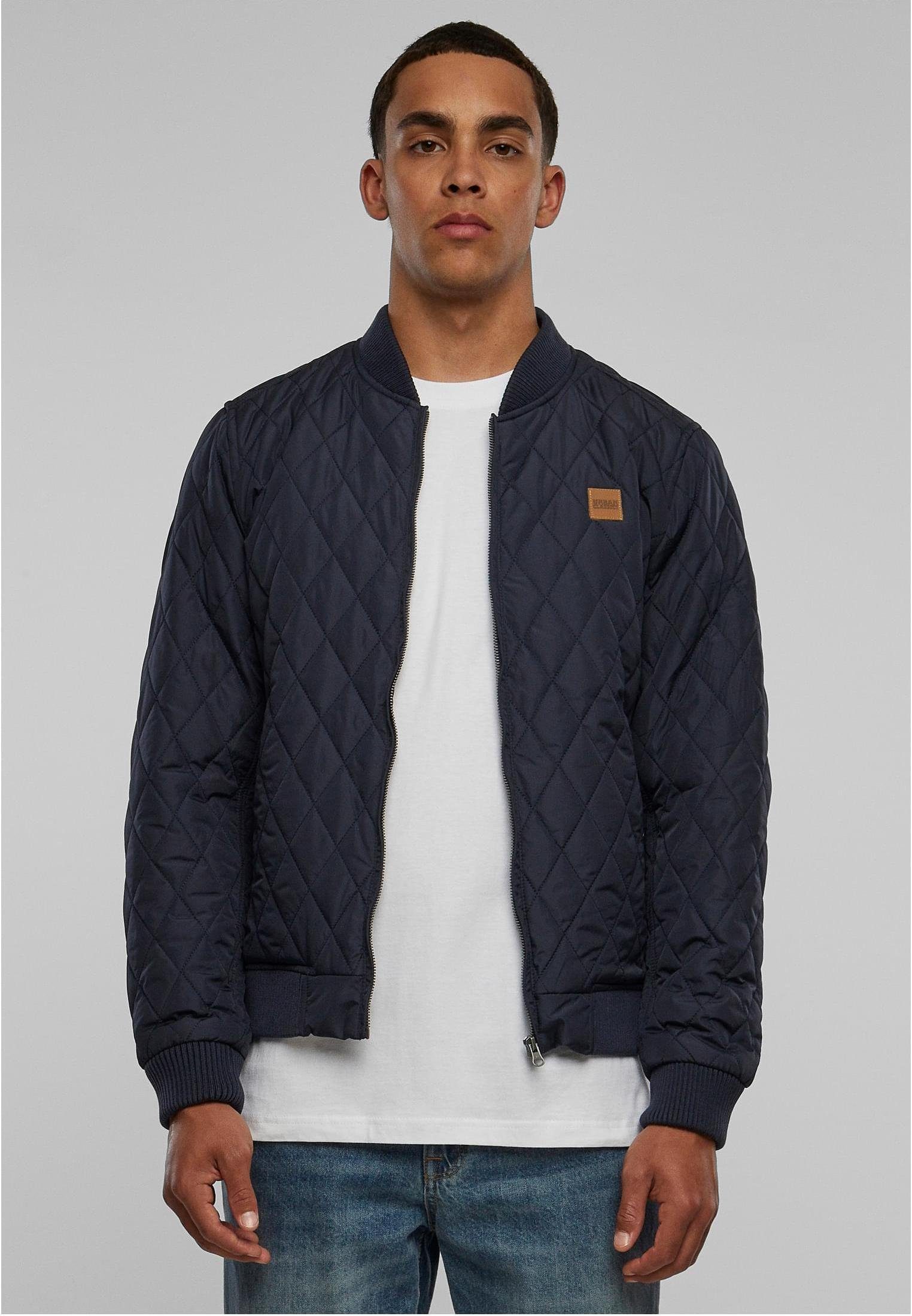 URBAN CLASSICS Outdoorjacke Diamond Quilt Nylon Jacket Herrenjacke