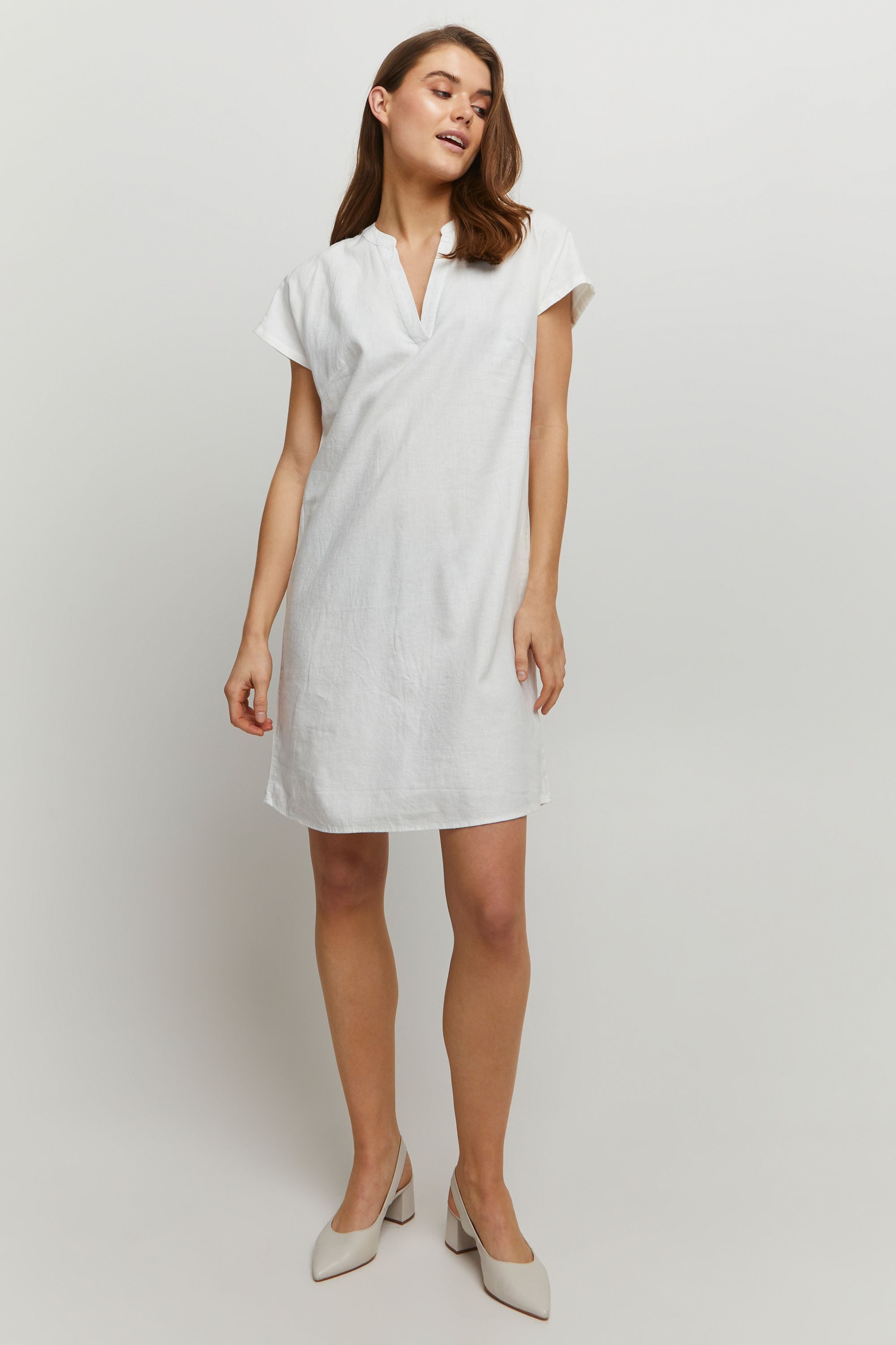 b.young Sommerkleid BYFALAKKA Kleid aus Leinenmix günstig online kaufen