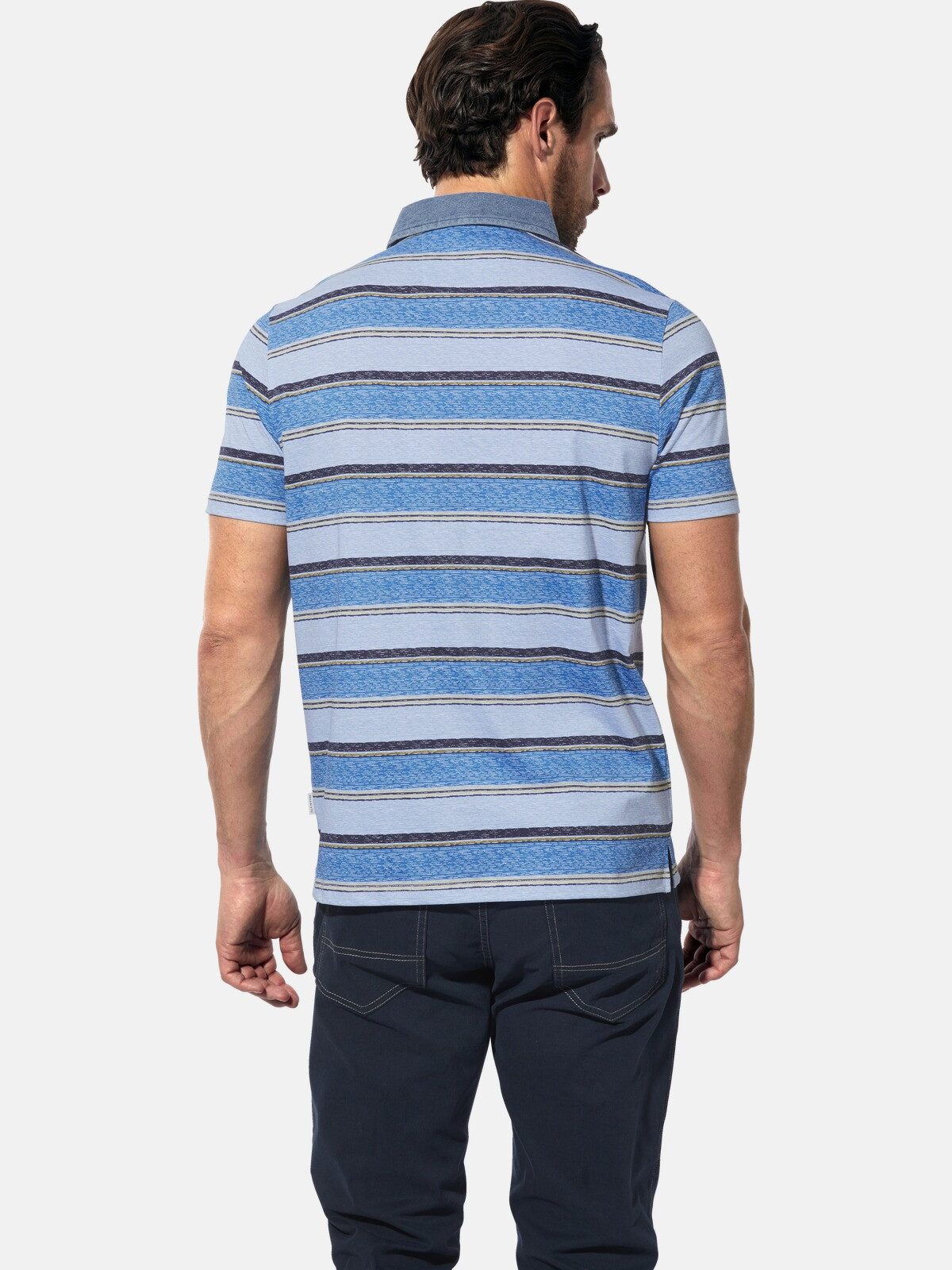 Babista Poloshirt INVAR mit Jeans-Details