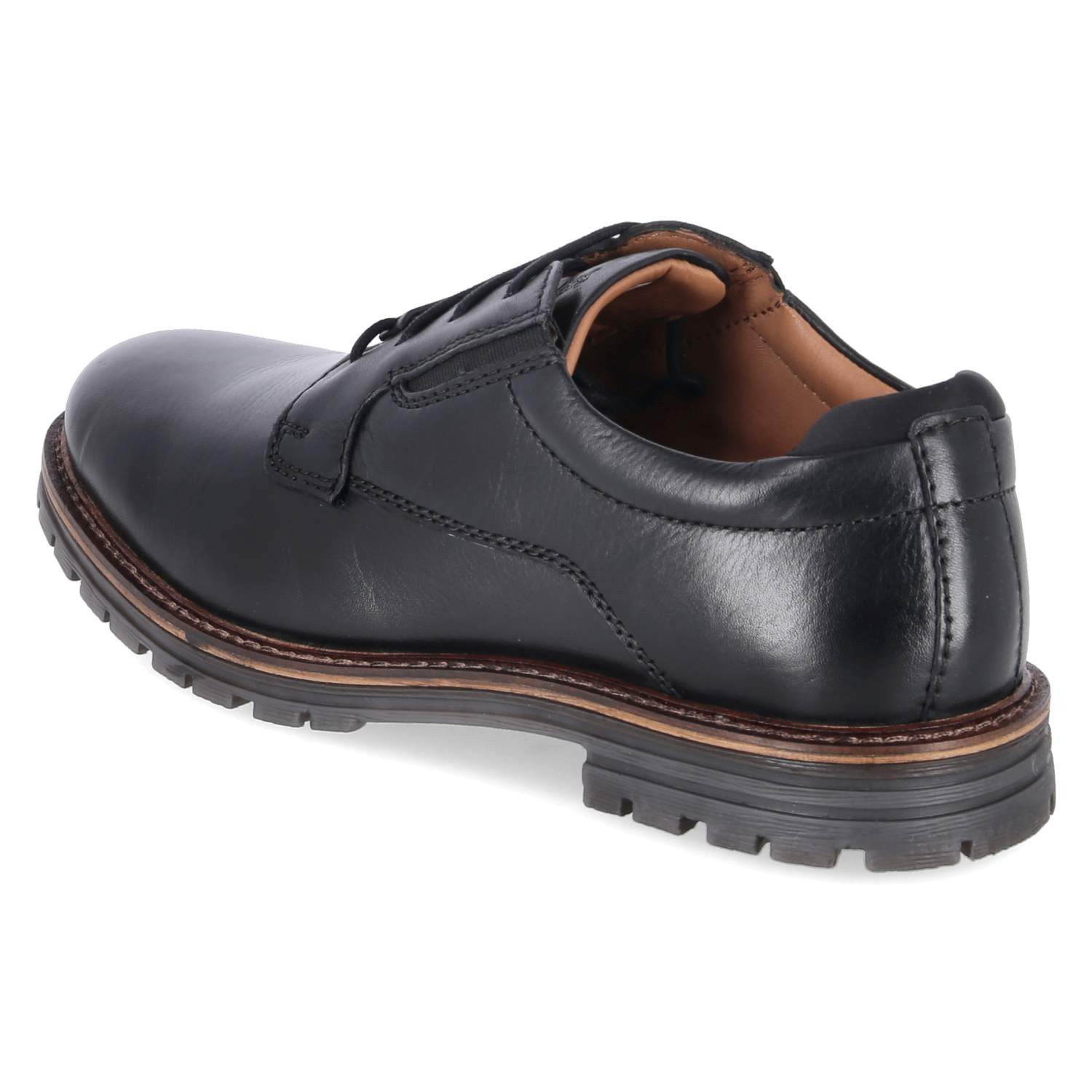 Salamander Salamander E31AUZ011000-1000 Herren Glattleder black Schnürschuh