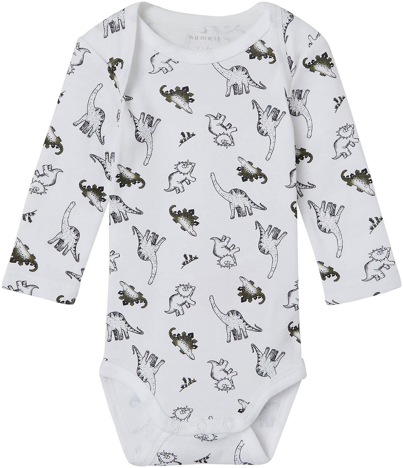 Name It Langarmbody NBMBODY 2P LS DINO NOOS (Set, 2-tlg) | Shirtbodies