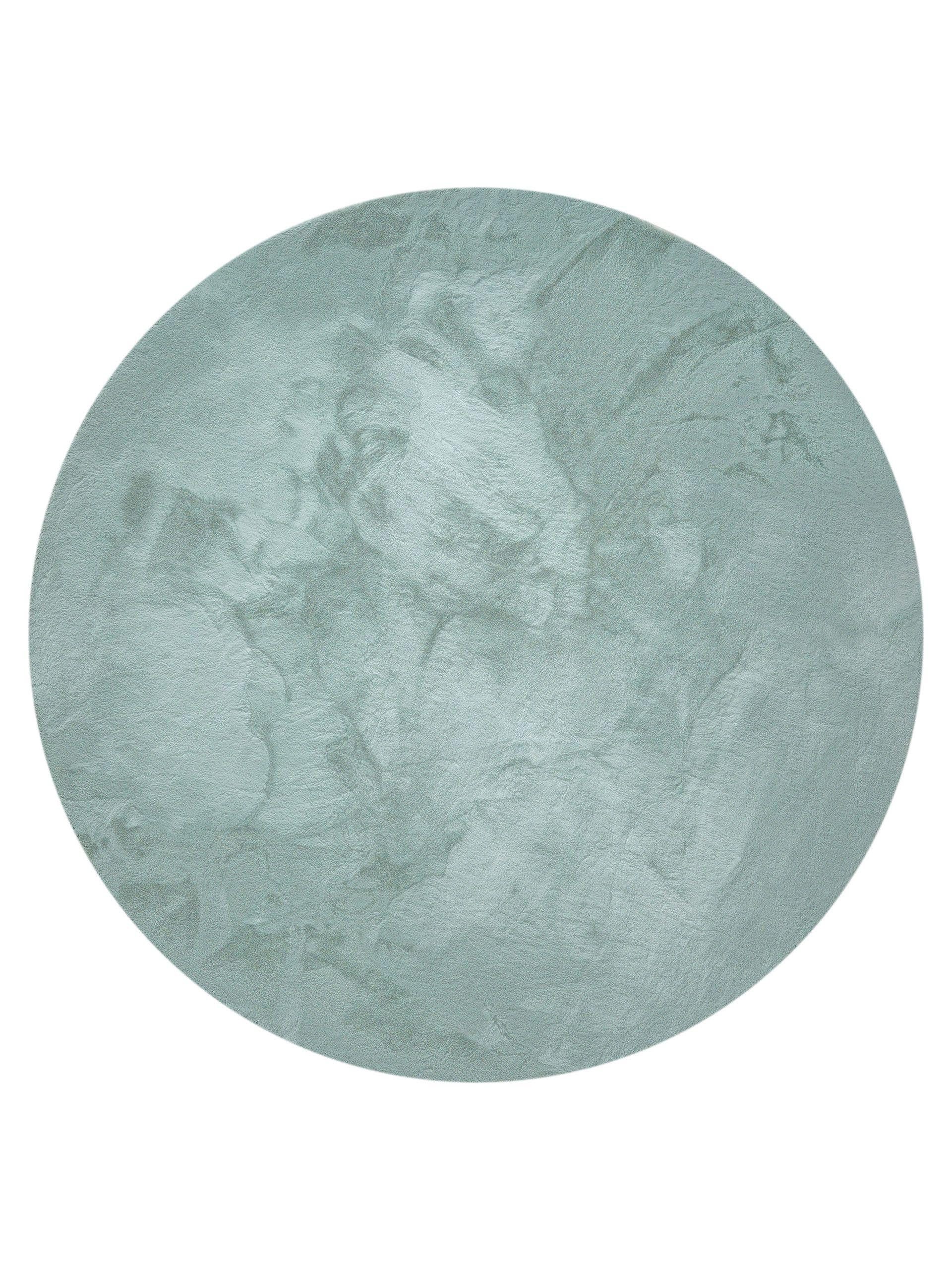 benuta Fellteppich Dave, rund, Höhe: 21 mm, Kunstfaser, Berber, Ethno-Style günstig online kaufen