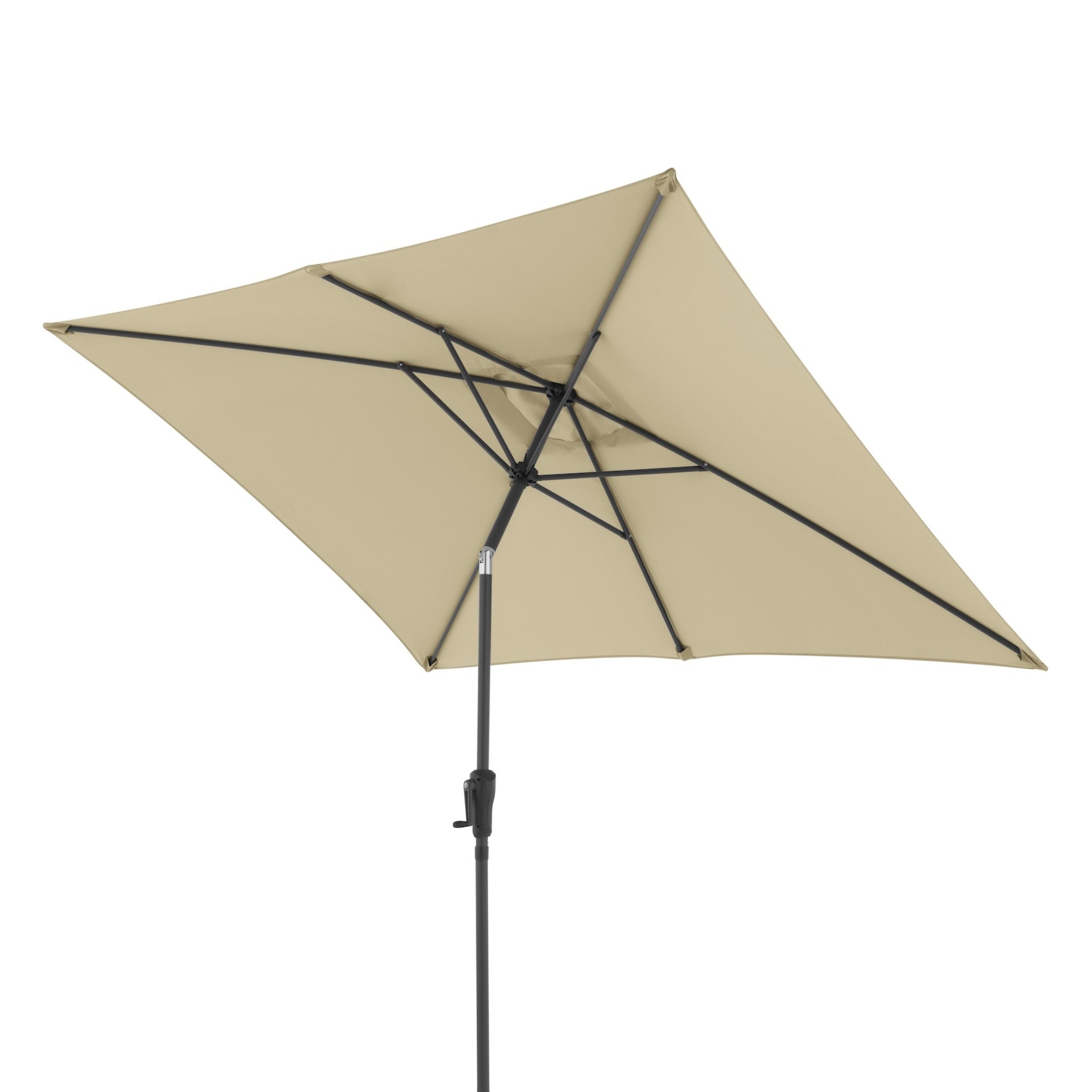doppler® Sonnenschirm Doppler LIFE Lift 250 x 200 rechteckig Mittelmastschirm Sonnenschirm
