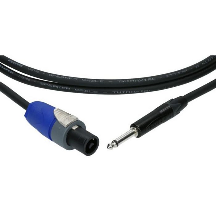 Klotz Cables Spielzeug-Musikinstrument SC1-SP03SW Lautsprecherkabel Speakon Klinke 3 m 2x1 5 mm²