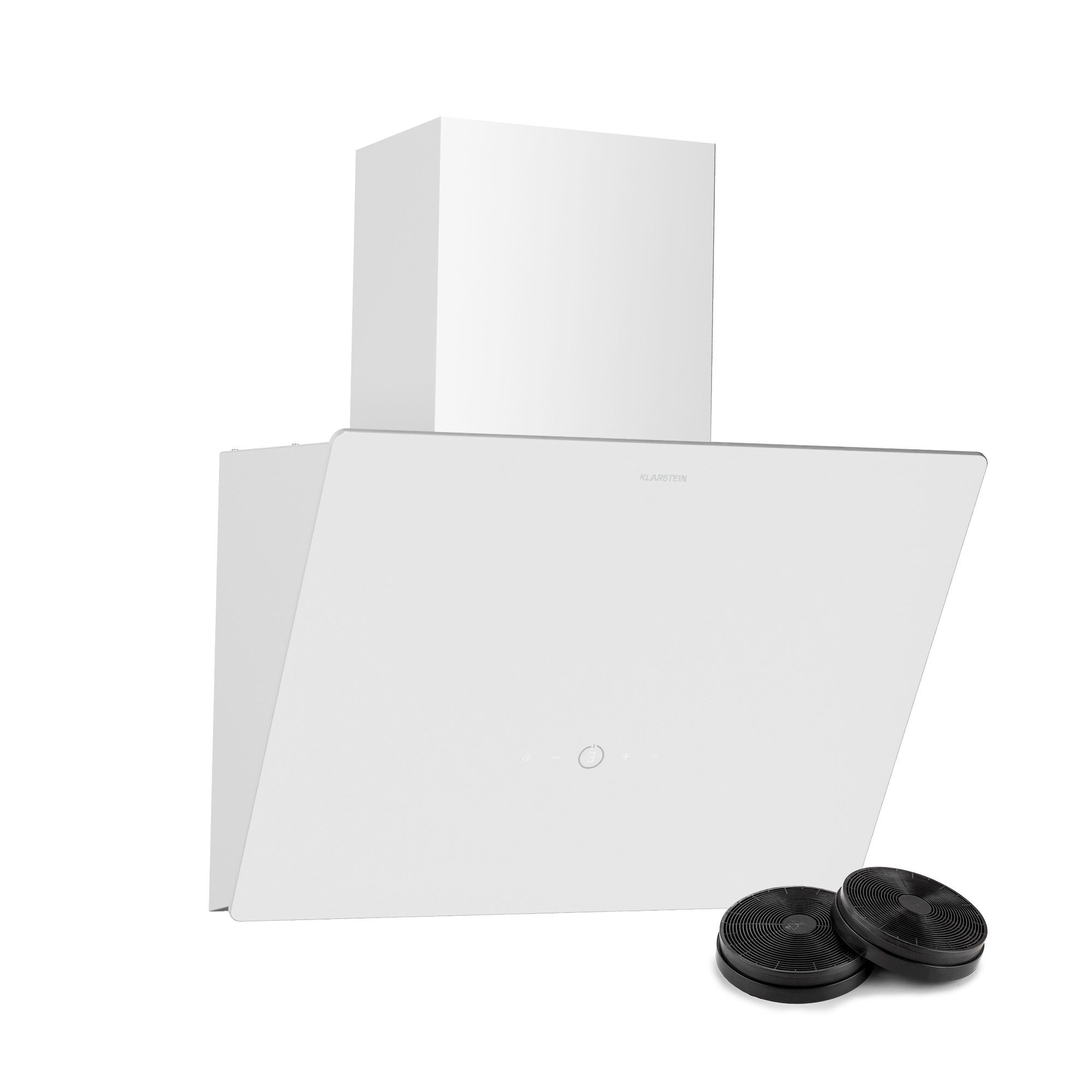 Klarstein Deckenhaube MaxAir MaxAir, kopffrei Dunstabzugshaube Umluft Abluft LED Touch 50cm