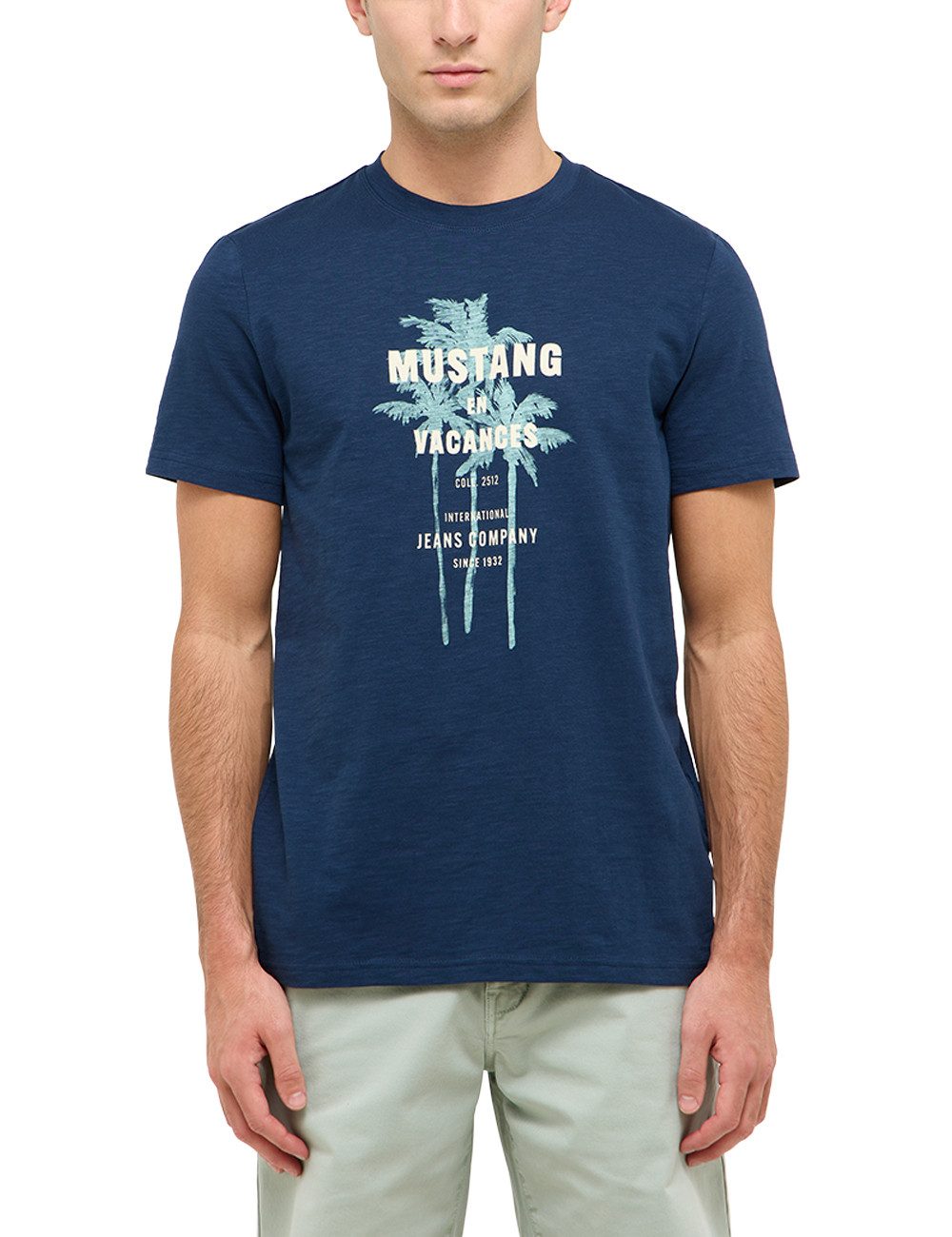 MUSTANG Kurzarmshirt "Herren Style Austin" günstig online kaufen