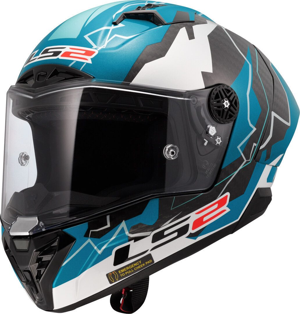 Motorradhelm FF805 Thunder GP Huertas Replica Carbon Helm