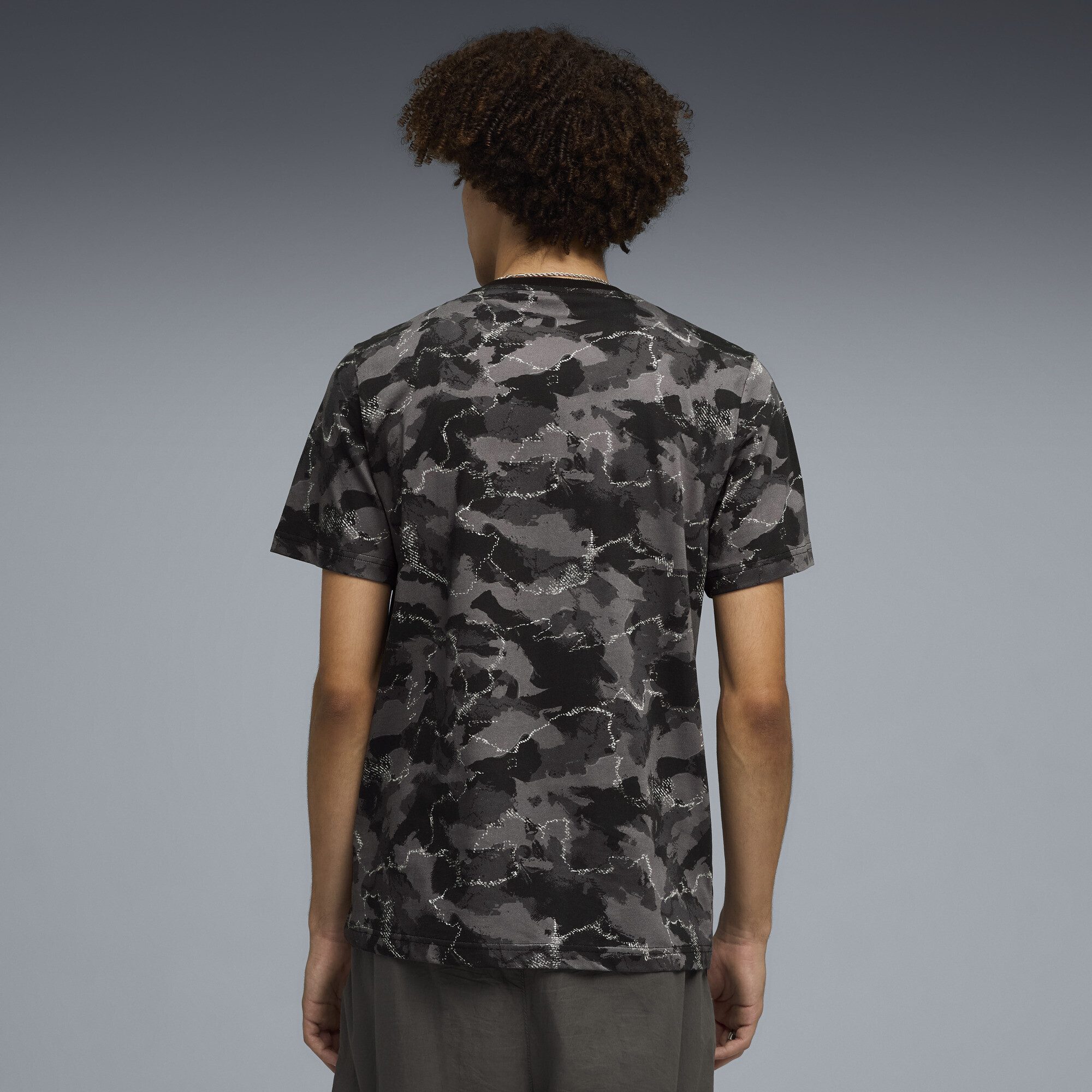 PUMA T-Shirt Camo Bedrucktes T-Shirt Herren