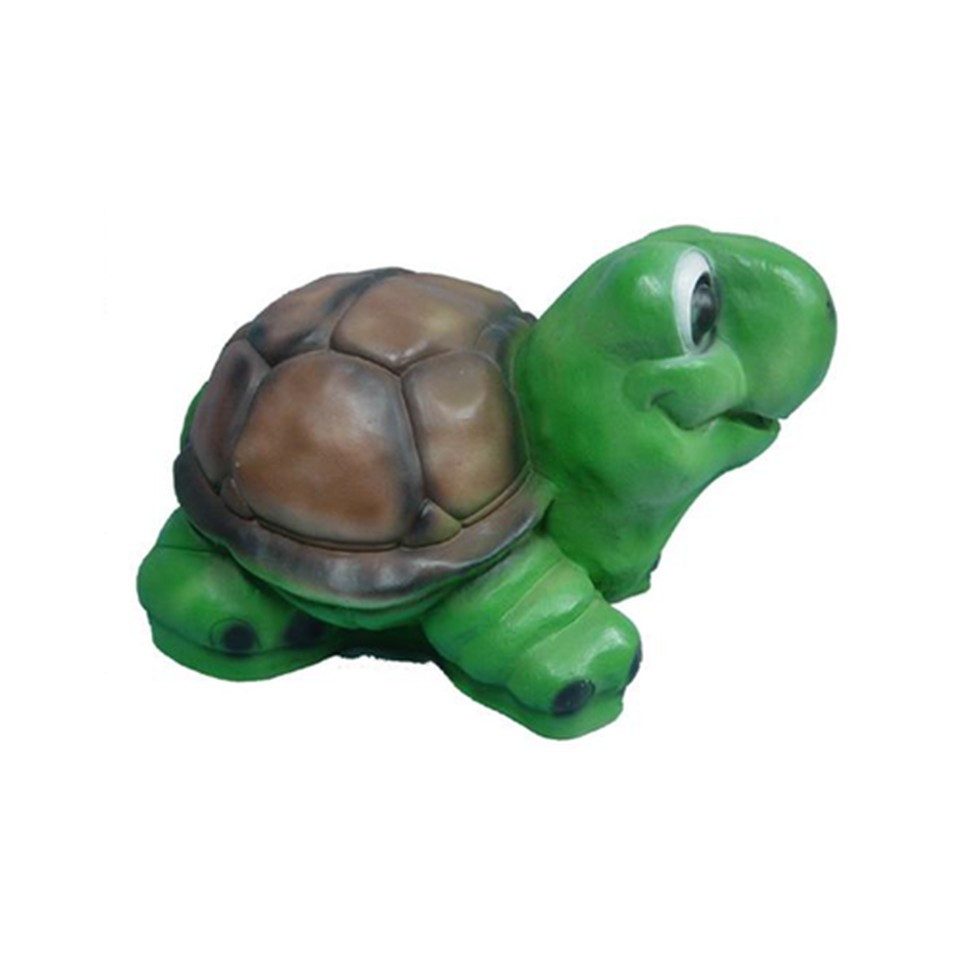Xlmoebel Skulptur Moderne Schildkröte Deko Figur für Wohnzimmer und Garten 36 cm, Made in Europa