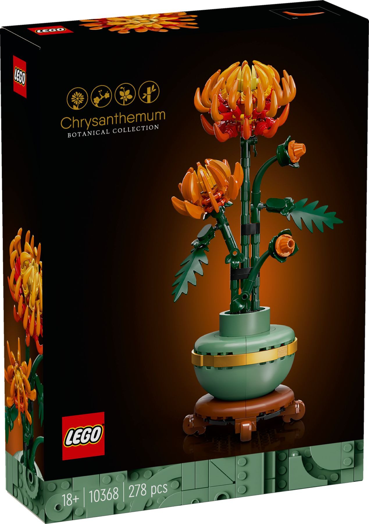 LEGO® LEGO® Icons 10368 Chrysantheme Konstruktionsspielsteine, (278 St) günstig online kaufen