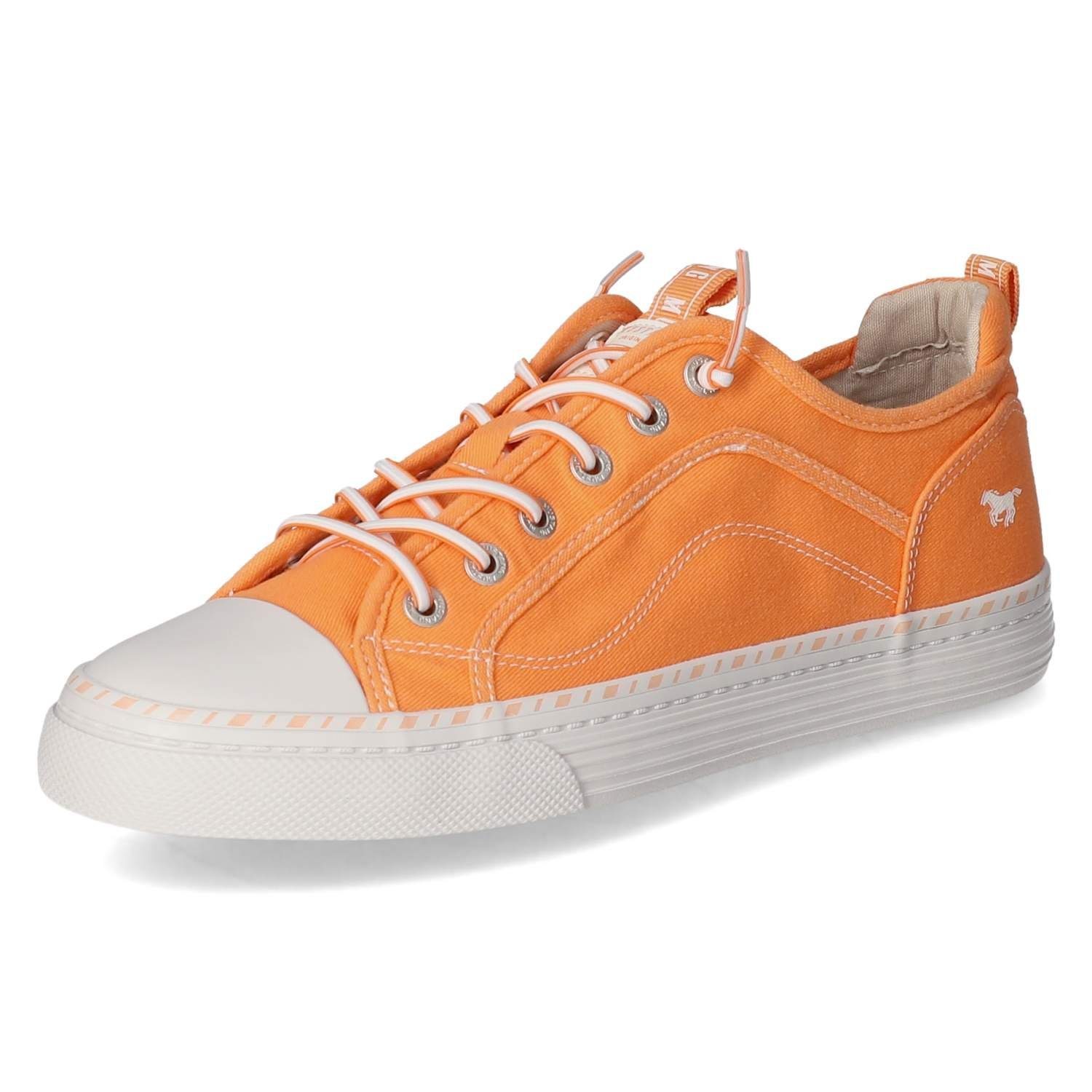 MUSTANG Mustang 1376308-61 Damen Textil orange Schnürschuh