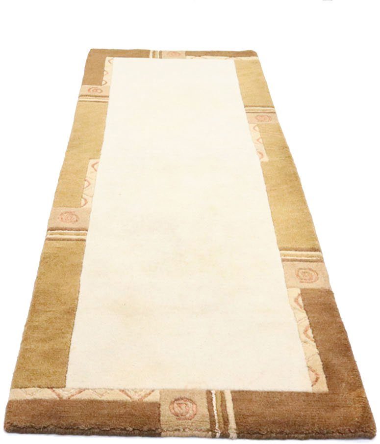 Wollteppich »Nepal Teppich handgeknüpft beige«, morgenland, rechteckig,  Höhe 18 mm, handgeknüpft online kaufen | OTTO