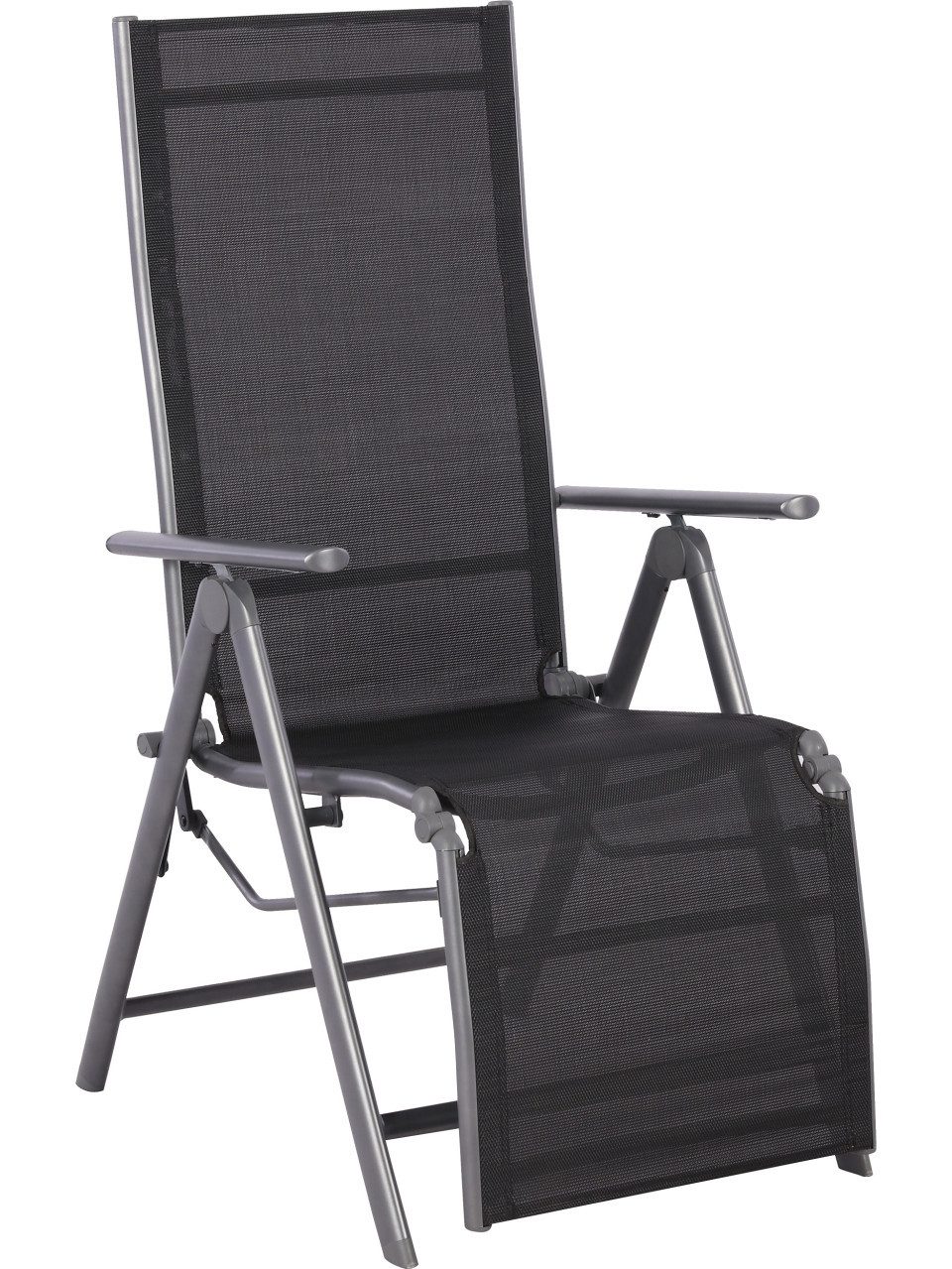 Trend Line Gartensessel TrendLine Relaxsessel New York anthrazit, Rückenlehne verstellbar witterungsbeständig