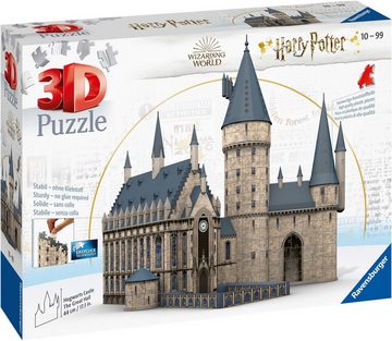 Ravensburger 3D-Puzzle Harry Potter Hogwarts Schloss - Die Große Halle, 540 Puzzleteile, FSC® - schützt Wald - weltweit; Made in Europe