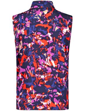 GERRY WEBER Blusentop Ärmellose Bluse mit floralem Muster