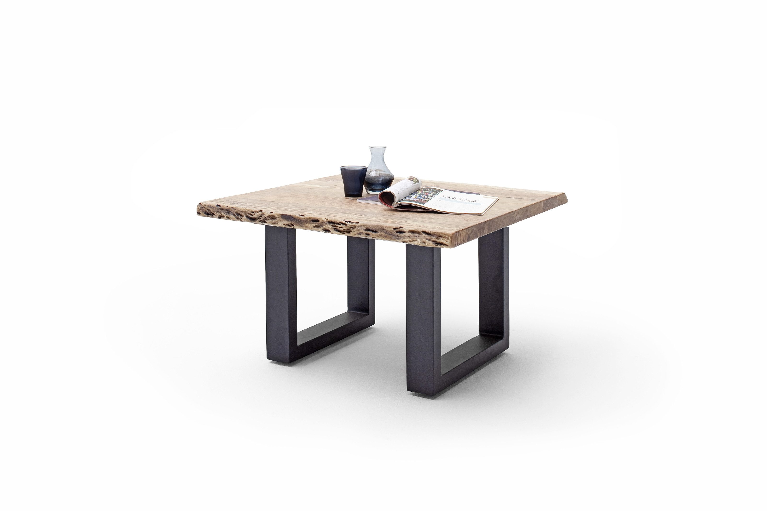 freiraum Couchtisch CARTAGENA, in Akazie natur, massiv lackiert - 75x45x75cm (BxHxT)
