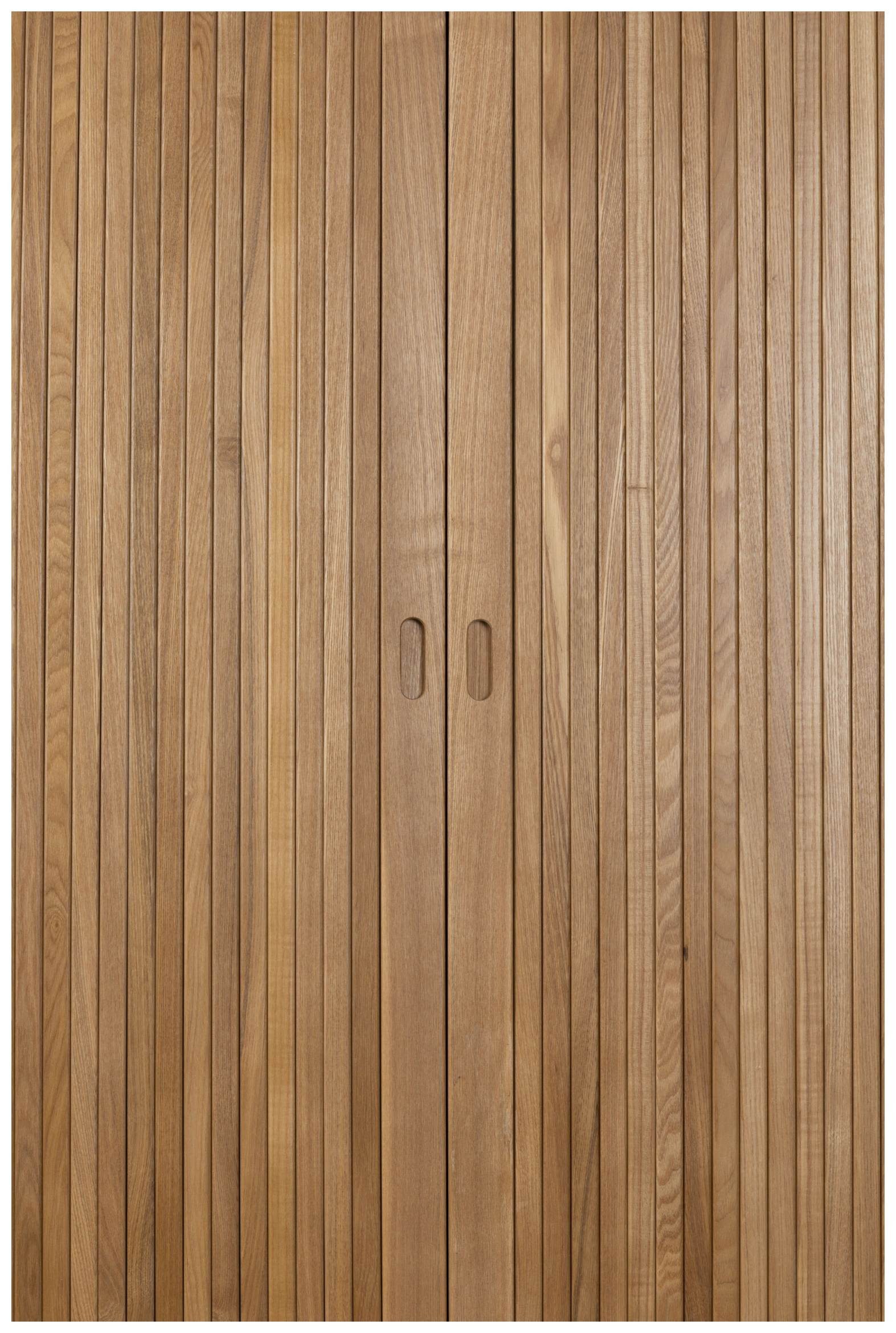 Zuiver Mehrzweckschrank Schrank Kommode BARBIER von ZUIVER mit Rollo Schiebetüren