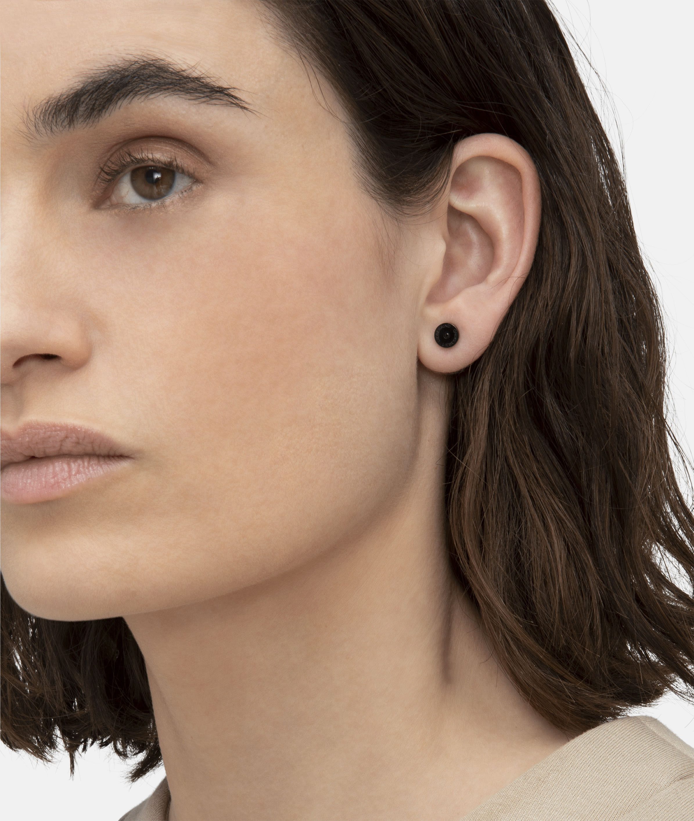Liebeskind Berlin Paar Ohrstecker Schmuck Geschenk Edelstahl Ohrringe Kreis, mit Zirkonia (synth) – Bild 2 von 2