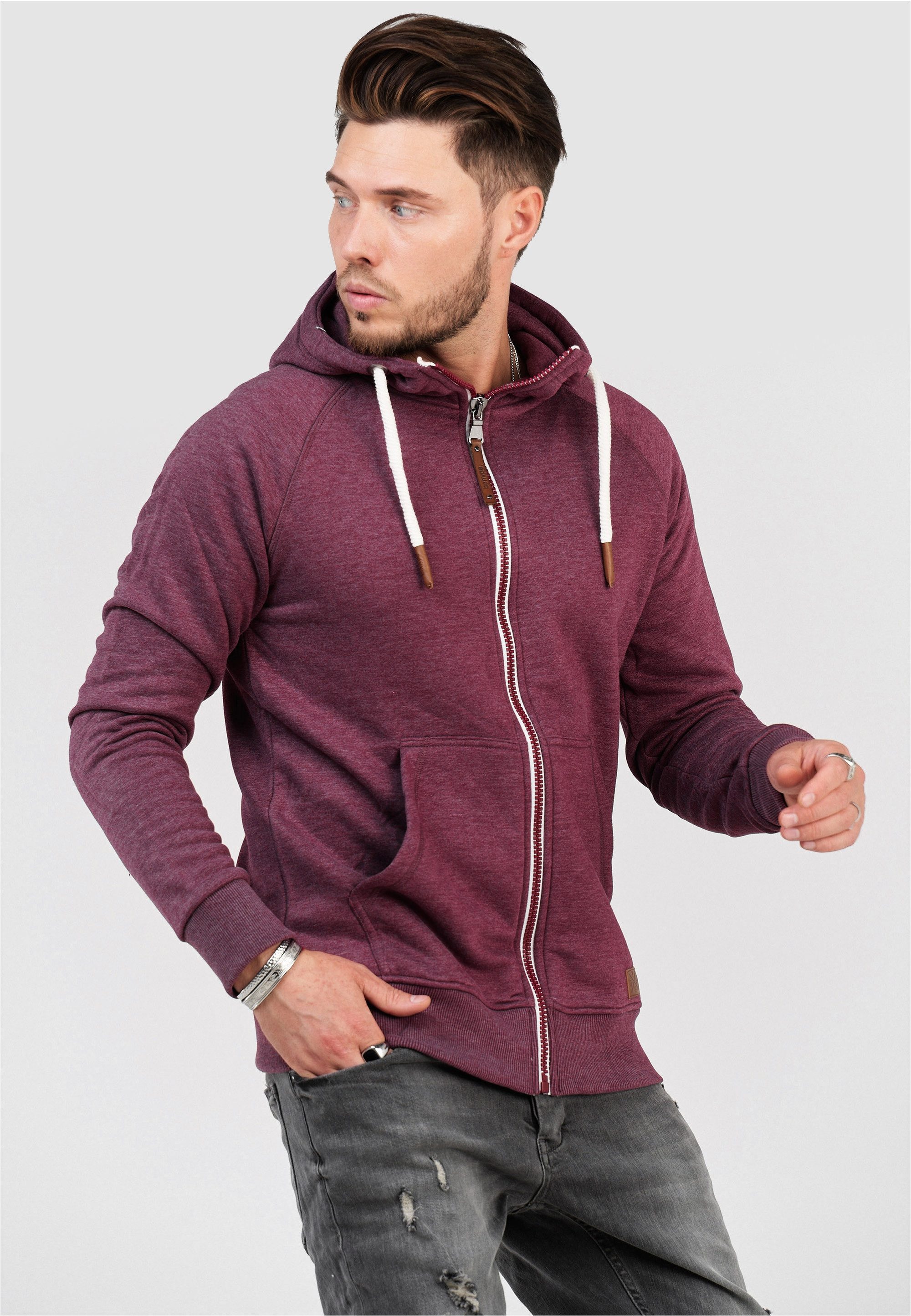 behype Kapuzensweatshirt SWANTON mit praktischer Kapuze günstig online kaufen