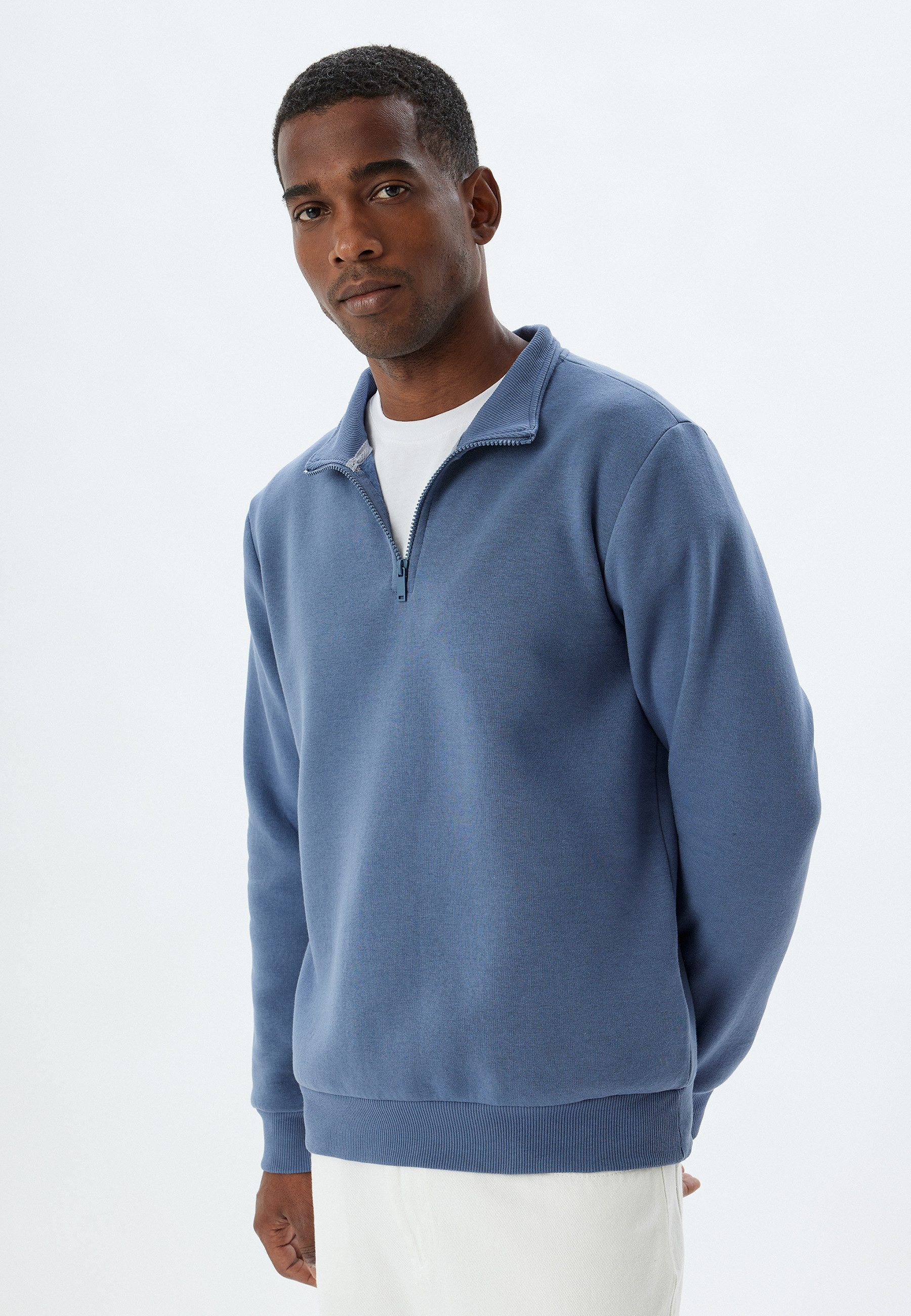 Koton Sweatshirt Halbreißverschluss Softshell