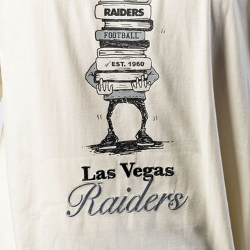 New Era Print-Shirt Oversized BOOK CLUB Las Vegas Raiders