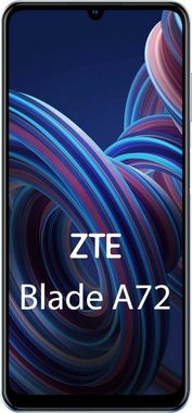 ZTE Blade A72 Smartphone (17,15 cm/6,75 Zoll, 64 GB Speicherplatz, 13 MP Kamera)