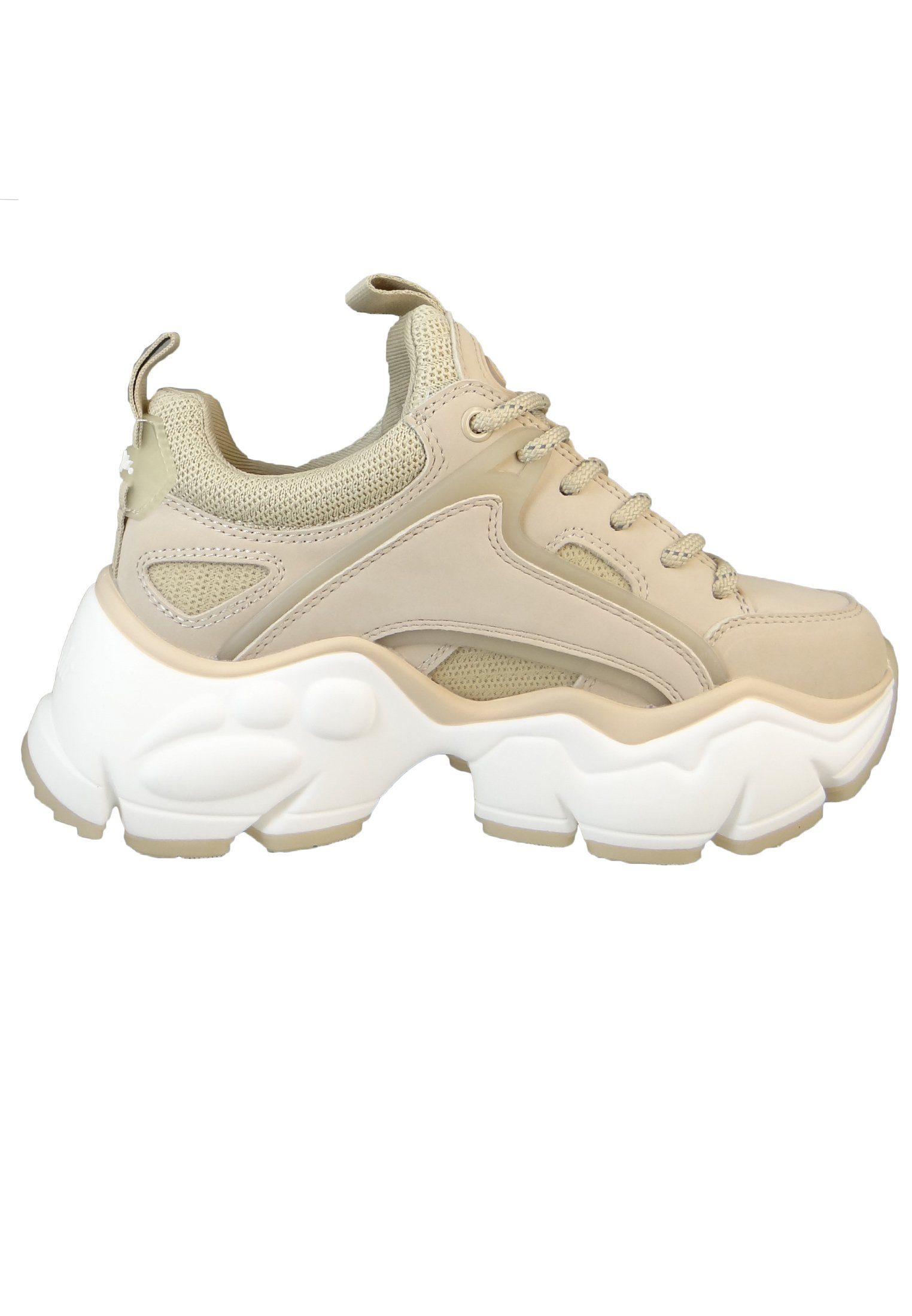 Buffalo 1630810 Binary Low Top Cream Sneaker