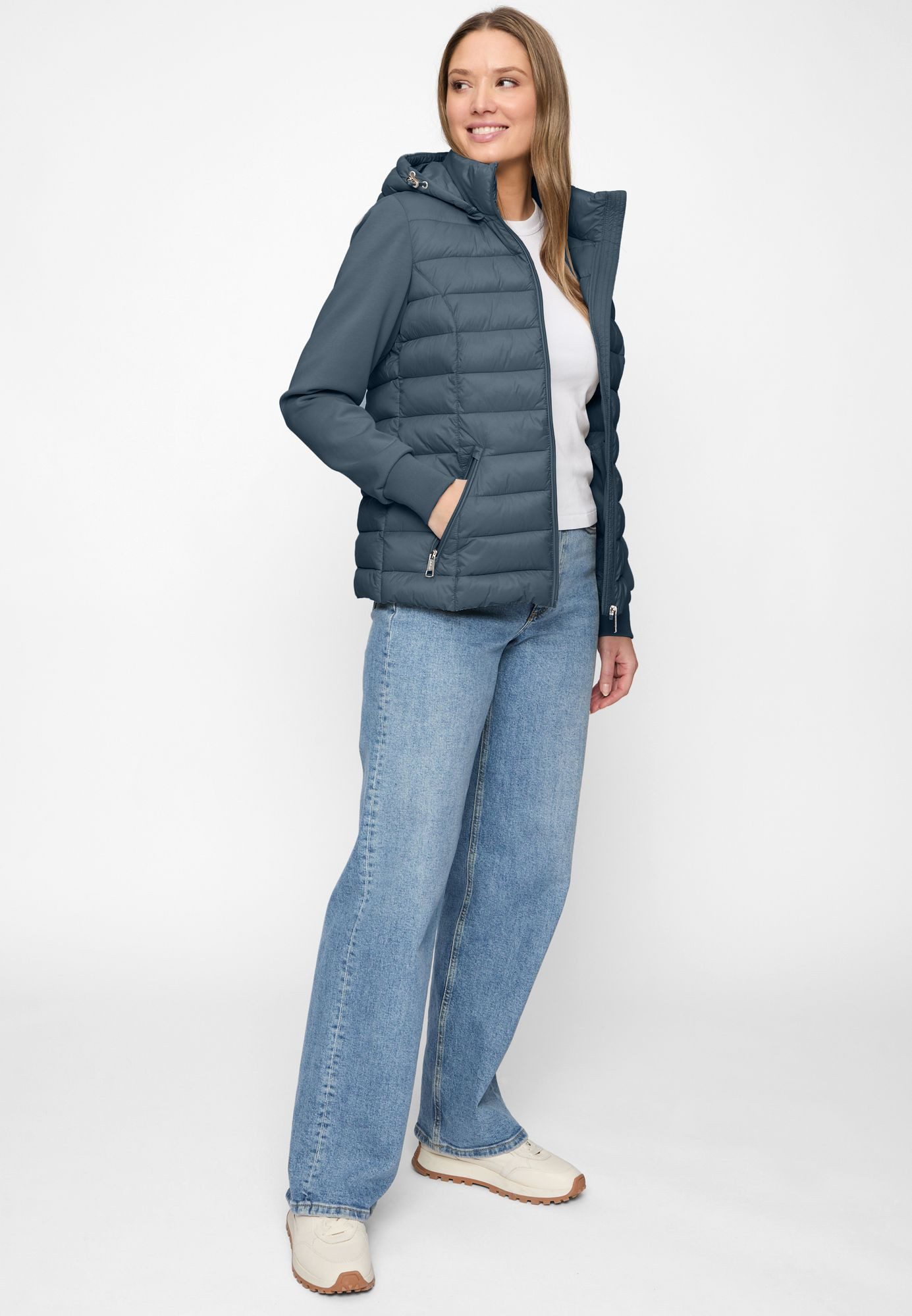 COVERED Hybridjacke Sophia3 L60366CO Kapuze abnehmbar, günstig online kaufen