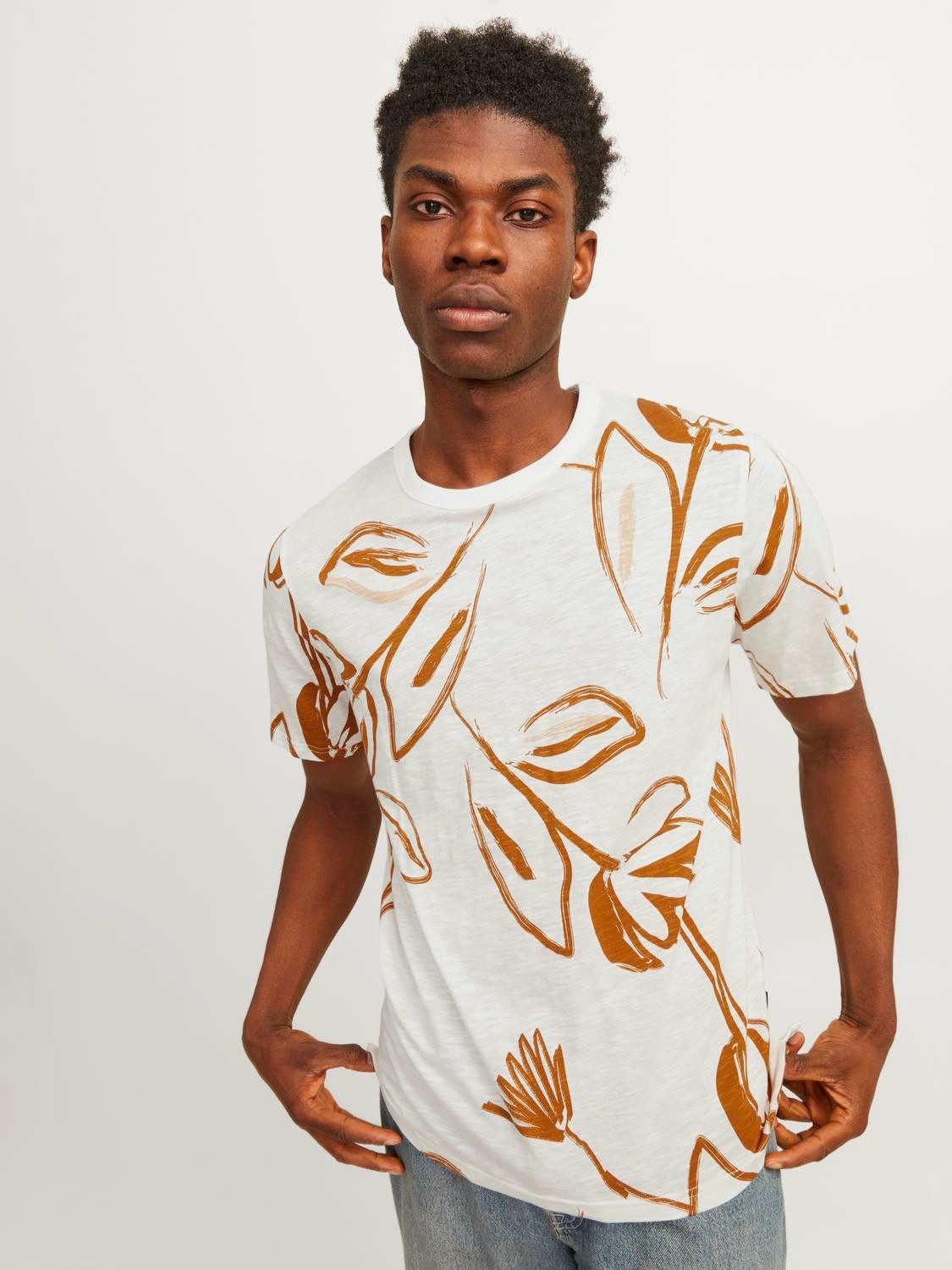 Jack & Jones T-Shirt JPRBLAPALMA AOP günstig online kaufen