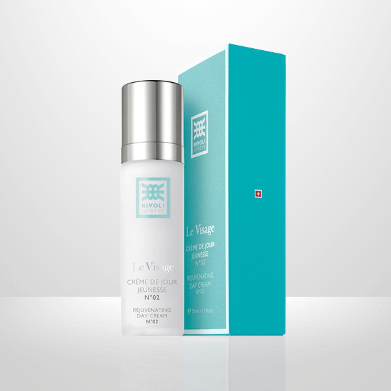 Rivoli Tagescreme Le Visage Crème de Jour Jeunesse N°02, Все Hauttypen