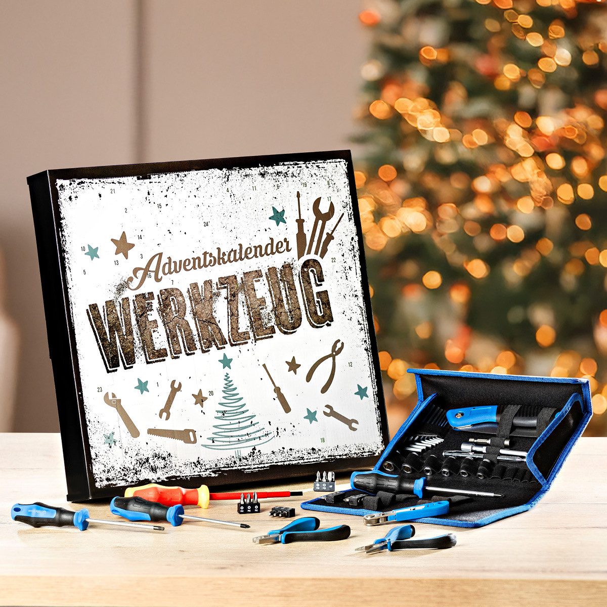 BRAST Adventskalender Knobel & Mini-Spiele Duftkerzen Werkzeug-Set oder Gar günstig online kaufen